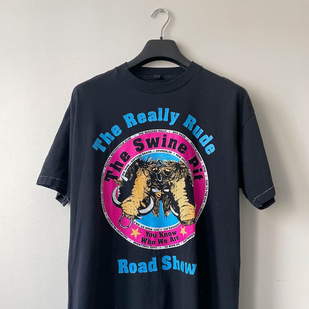 Vintage promote tour single stitches